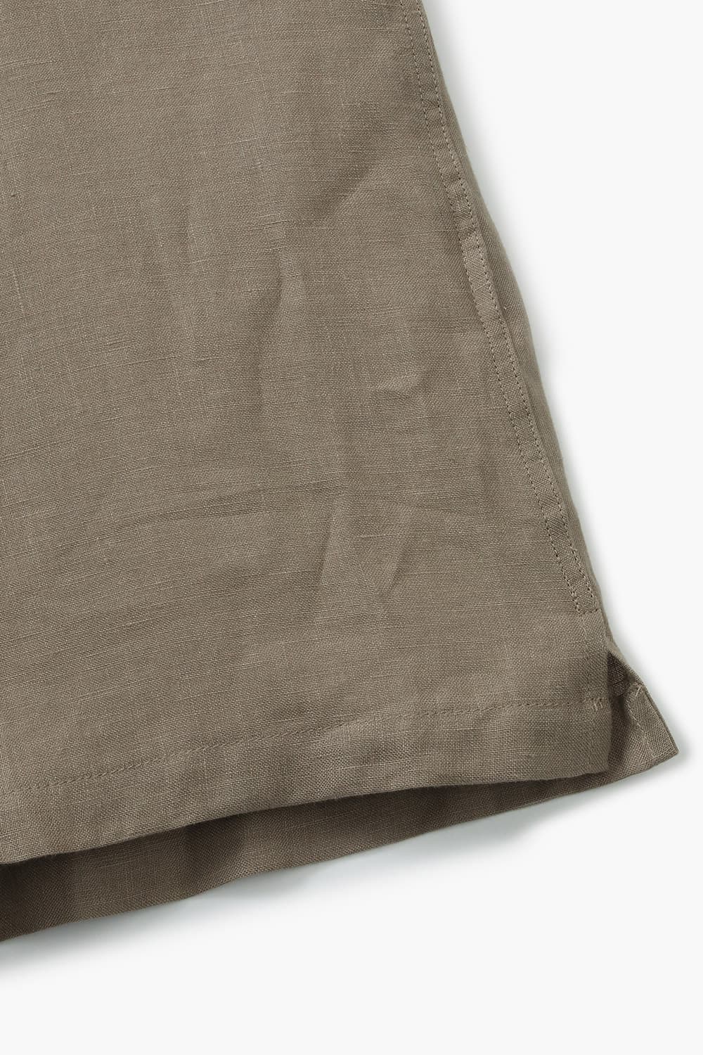 린넨 캠프 카라 반소매 셔츠 CH20 BELGIAN SFG