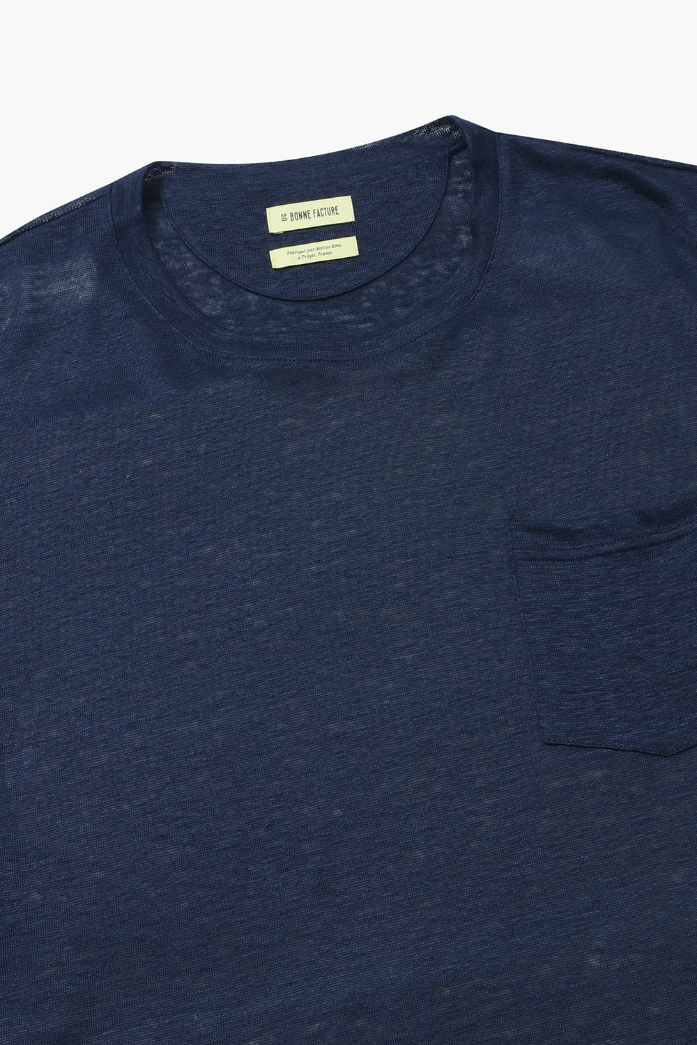 린넨 포켓 오버사이즈 반소매 티셔츠 TS21 JERSEY DNV