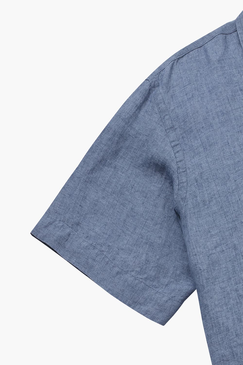 린넨 포켓 테일러드 카라 반소매 셔츠 BB14017 01