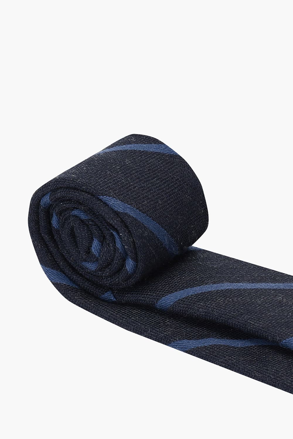 네이비 울 실크 믹스 넥타이 RD9FMBBTI104R65