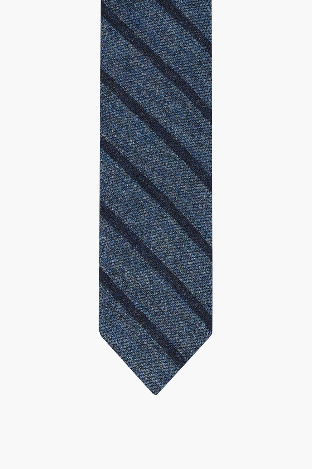 블루 울 실크 믹스 넥타이 RD8FMBBTI121R64