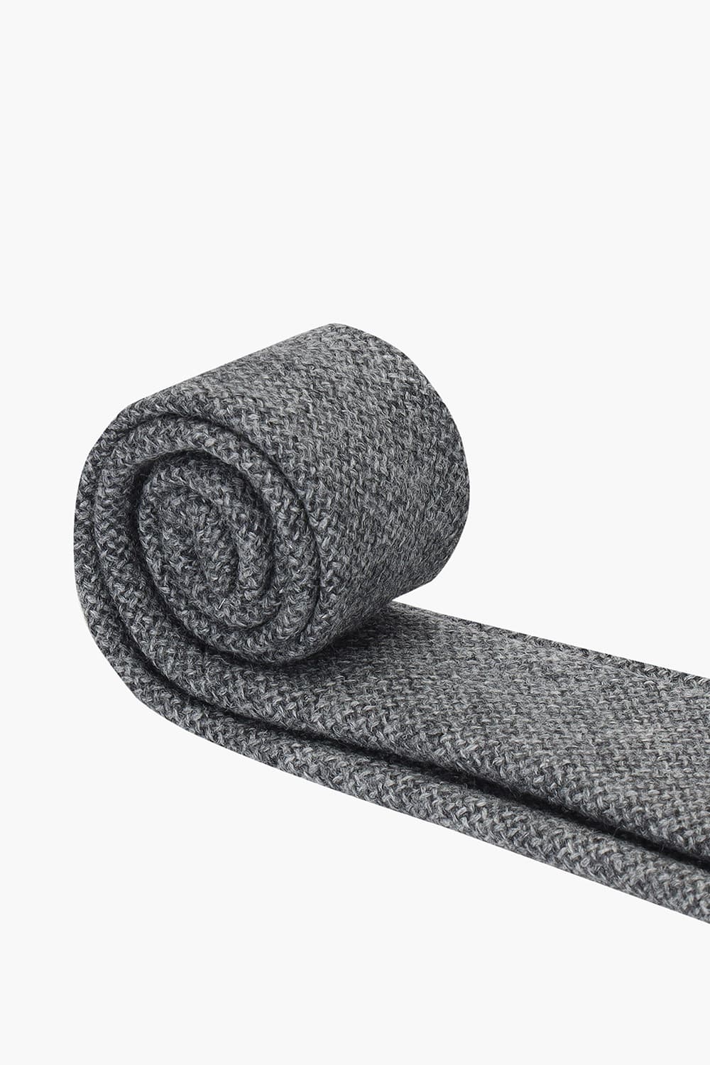 그레이 울 실크 믹스 넥타이 RD8FMBBTI101R92