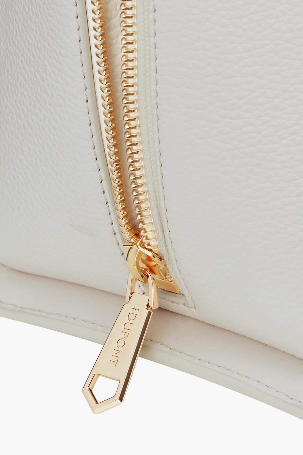 리비에라 미디움 토트백 화이트/골드 N1RV262WH2