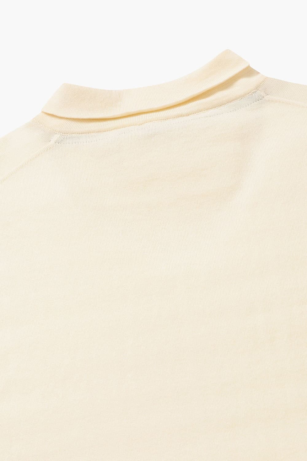 코튼 솔리드 폴로 니트 아이보리 RE4SMBAKN102R10