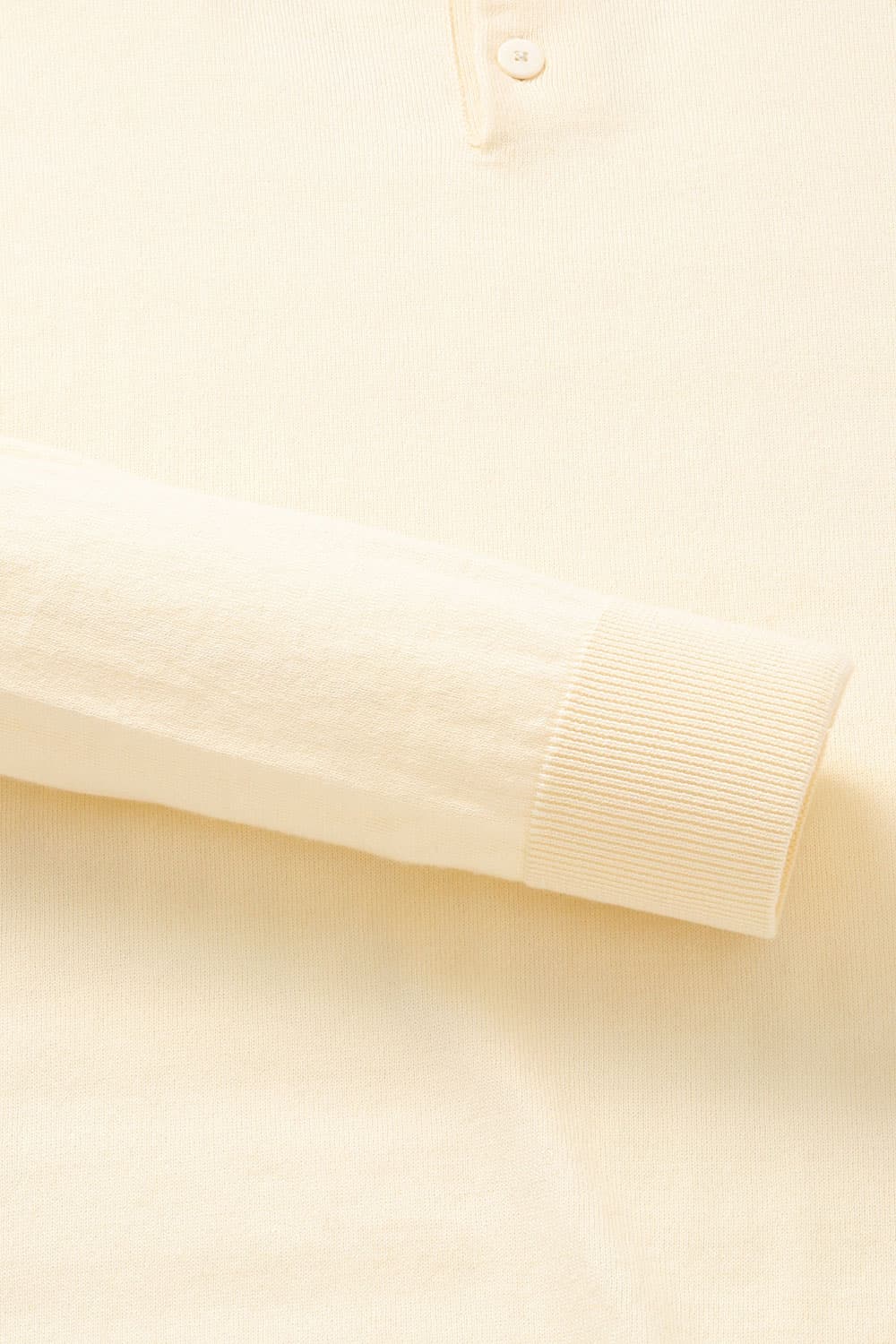 코튼 솔리드 폴로 니트 아이보리 RE4SMBAKN102R10