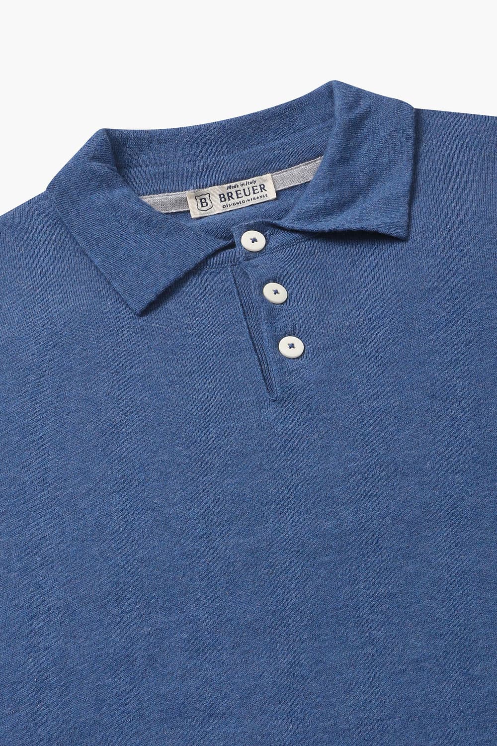 코튼 솔리드 폴로 니트 네이비 RE4SMBAKN102R65