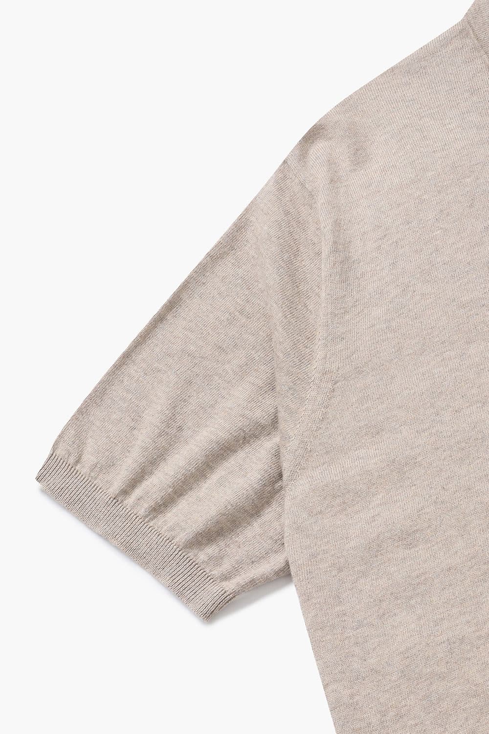 코튼 솔리드 폴로 반소매 니트 RE4SMBAKN502R80