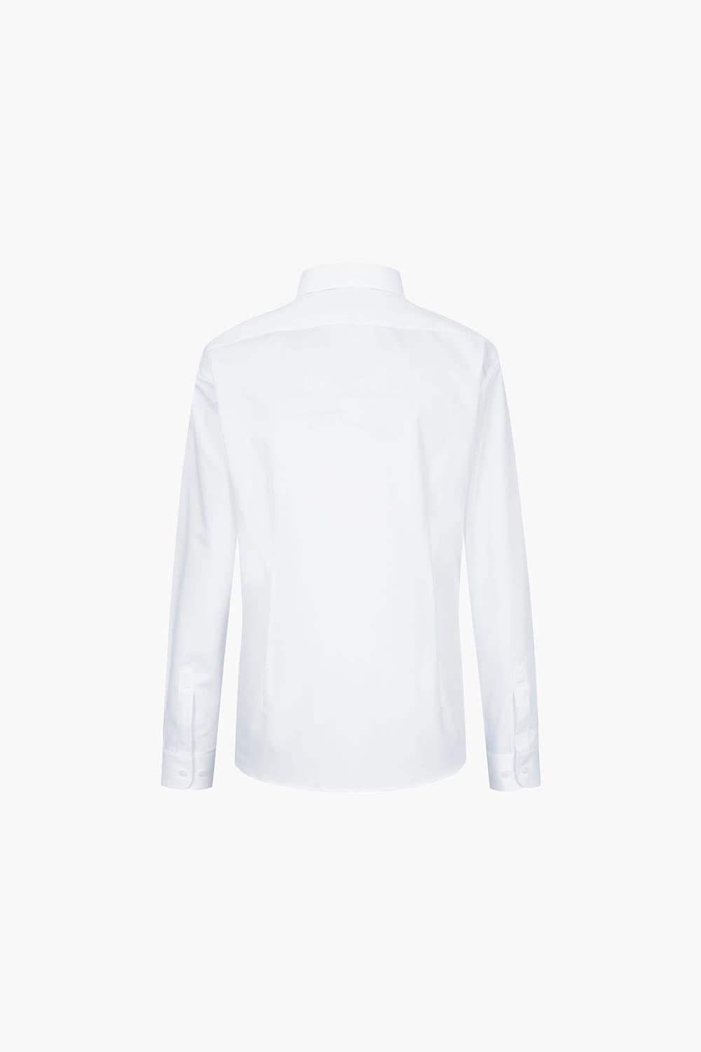 카라 트리콜로르 953 컴포터블 셔츠 화이트 SE4SM22LS953SWH