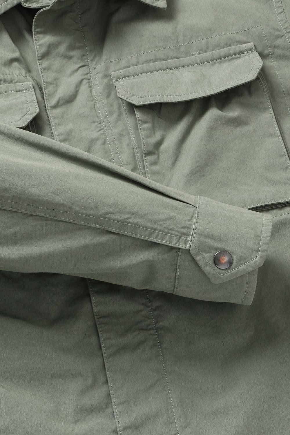 가먼트다잉 코튼 아미 야상자켓 카키 RE4SMBAOT102R75