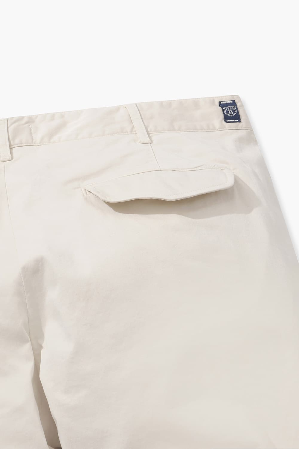 가먼트다잉 코튼 슬림팬츠 아이보리 RE4SMBAPT301R10