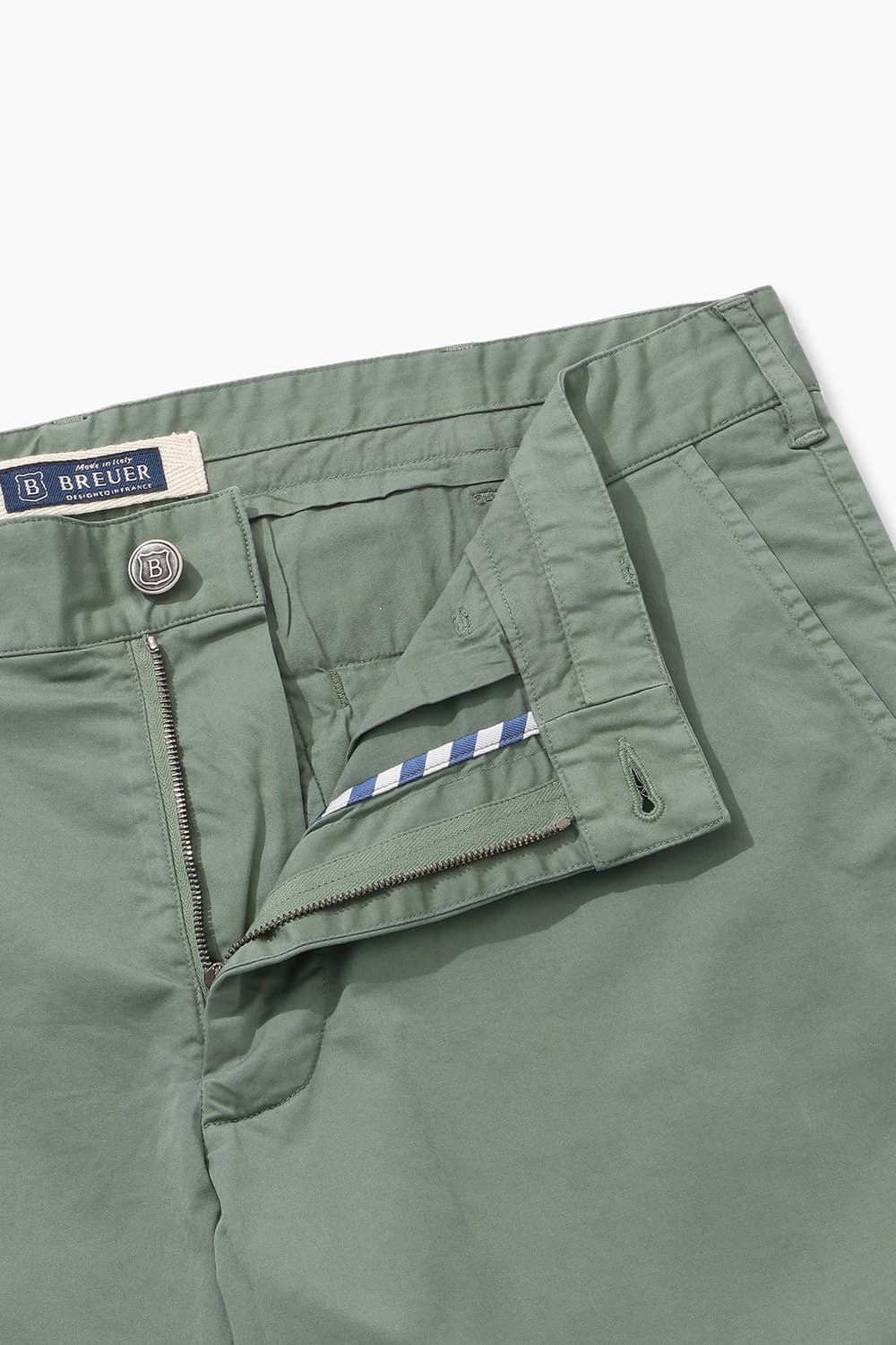 가먼트다잉 코튼 슬림팬츠 카키 RE4SMBAPT301R75