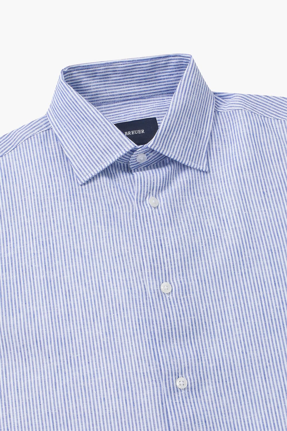 린넨 혼방 스트라이프 셔츠 ORI20202