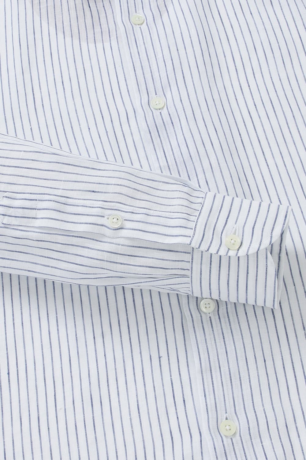 린넨 스트라이프 셔츠 BE070P440201