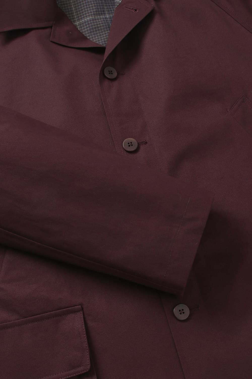 HUNTING 코튼 레글런 하프 코트 MT24 ORGC PLM