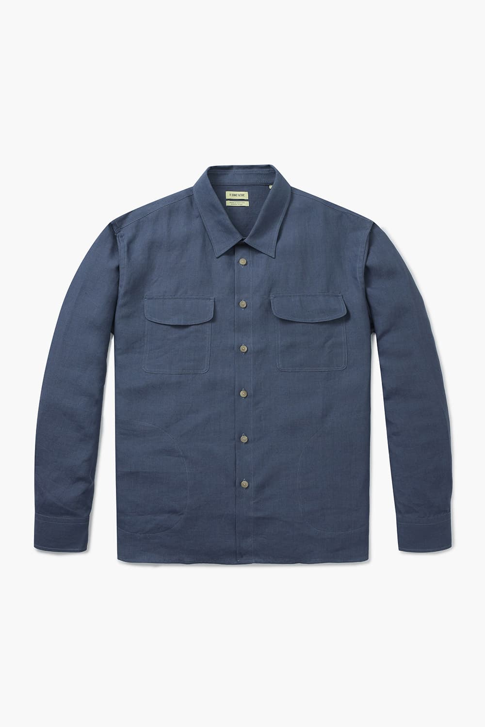 TWO POCKET OVER 린넨 셔츠 QE4SMDBSH006Q64