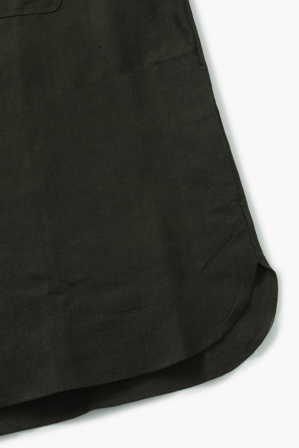 린넨 투 포켓 오버사이즈 셔츠 CH32 BELGIAN LARB