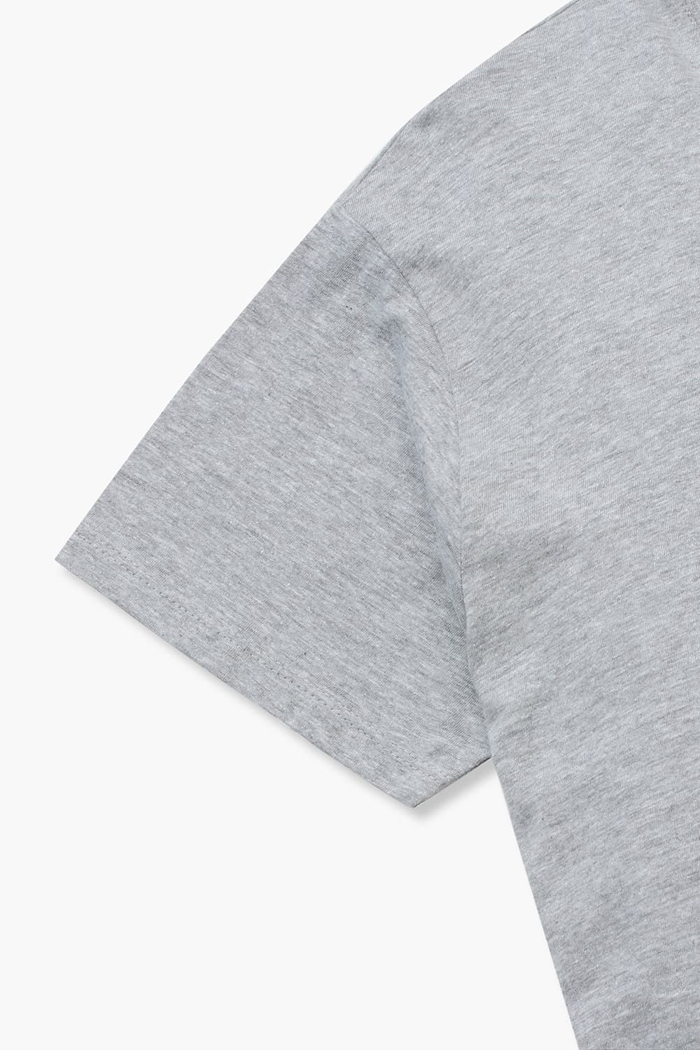 코튼 베이직 크루넥 반소매 티셔츠 66031UBP462602