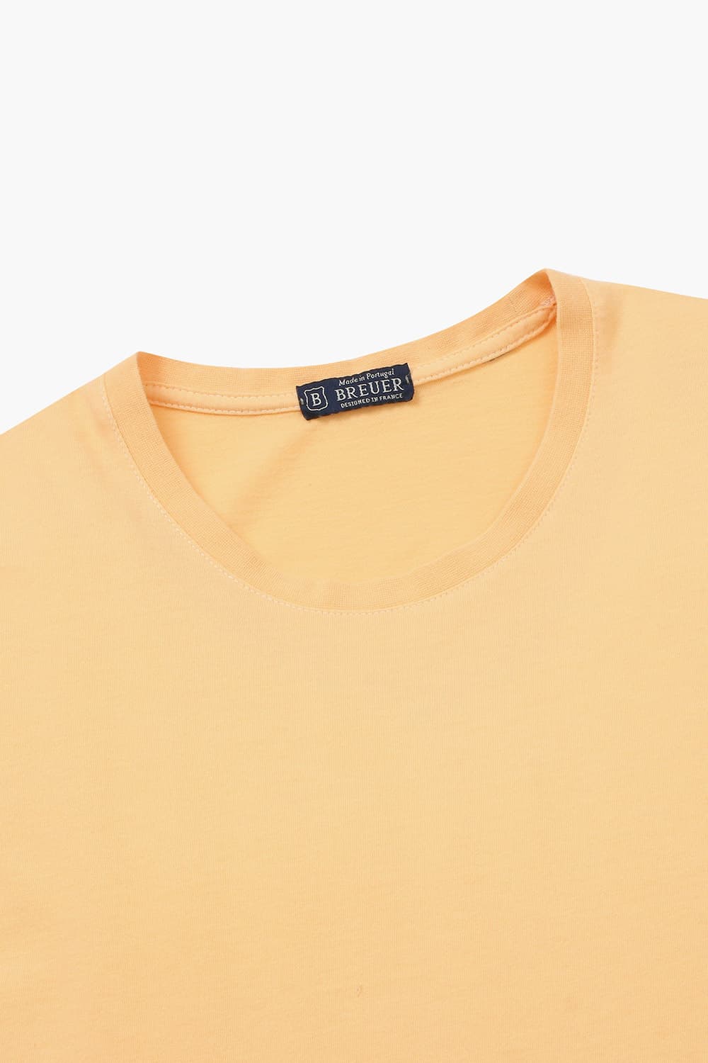 코튼 베이직 크루넥 반소매 티셔츠 66031BP462511