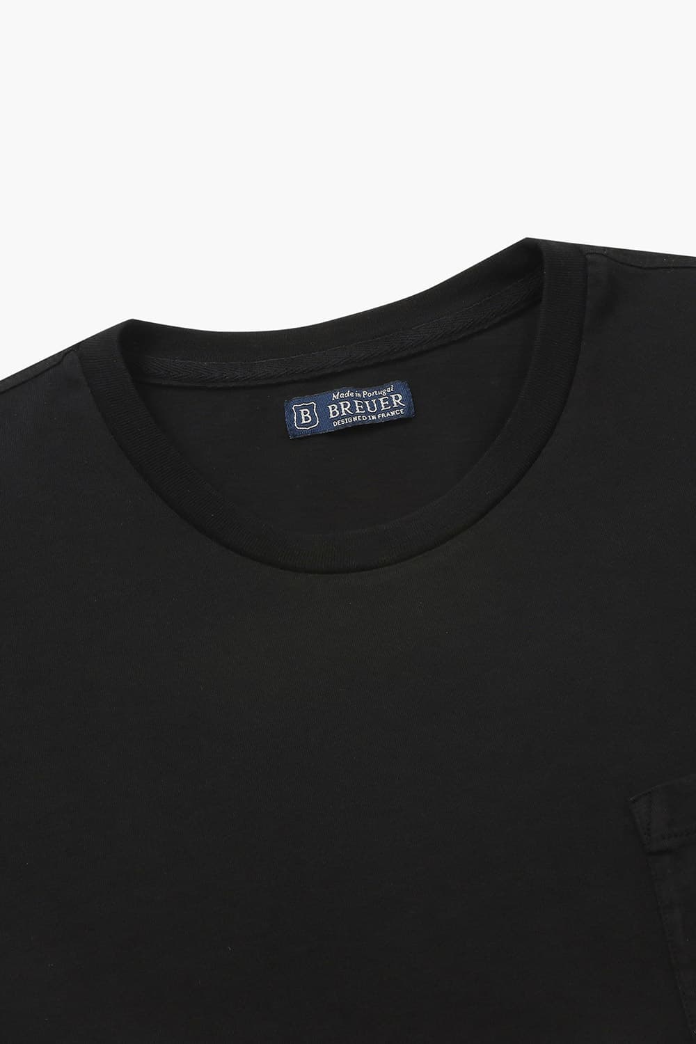 코튼 베이직 크루넥 반소매 티셔츠 66030P461818