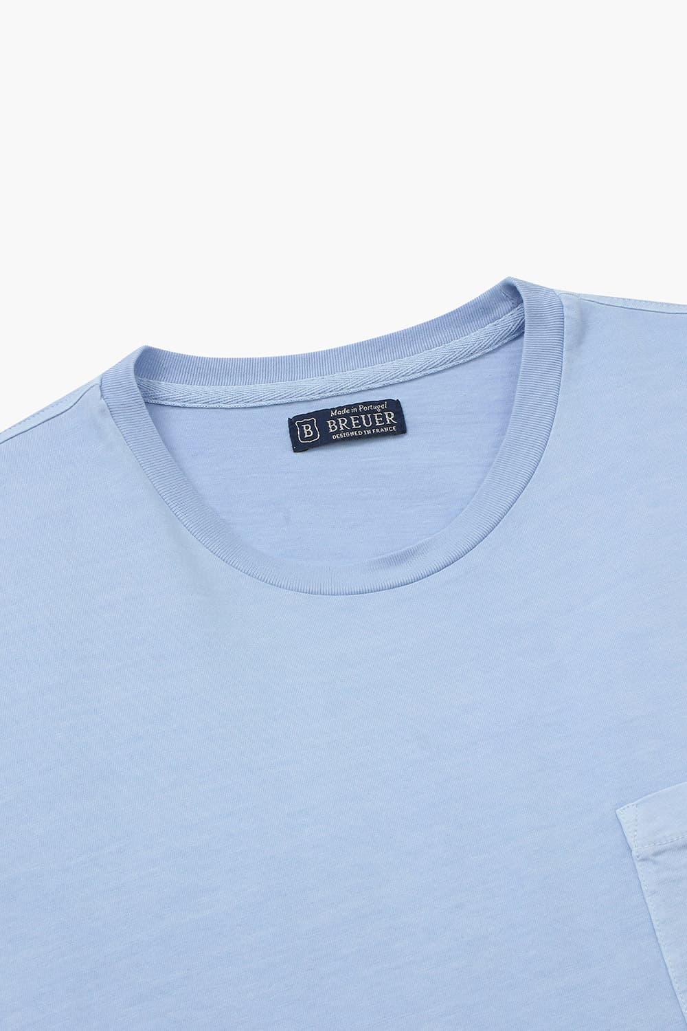 코튼 포켓 크루넷 반소매 티셔츠 66030P461804