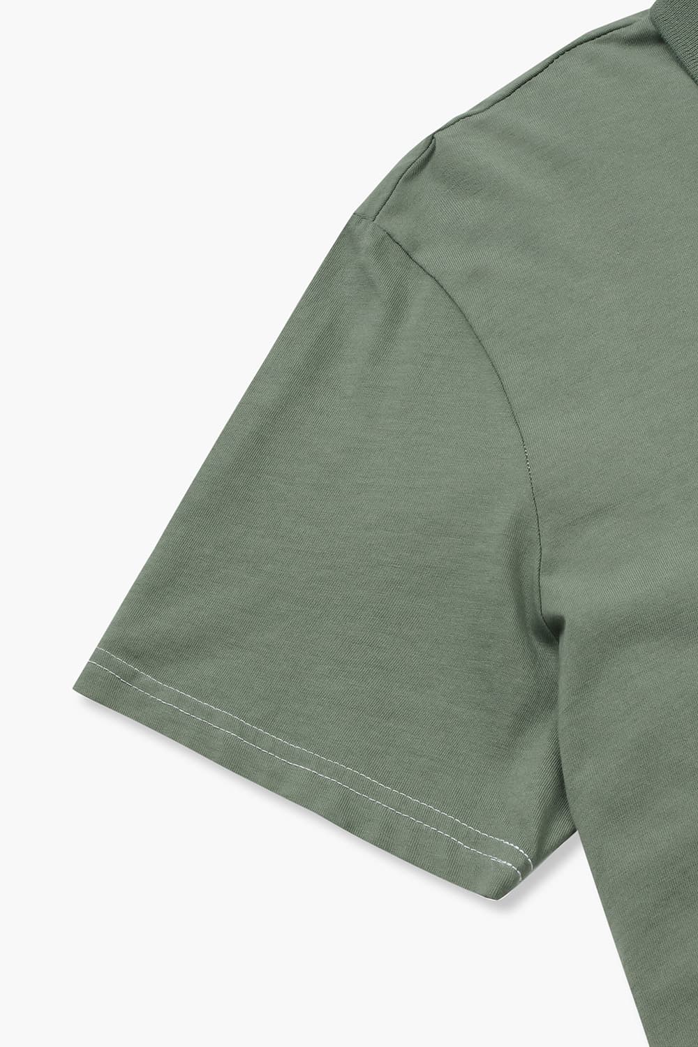 코튼 버튼 다운 반소매 티셔츠 69169BP462502