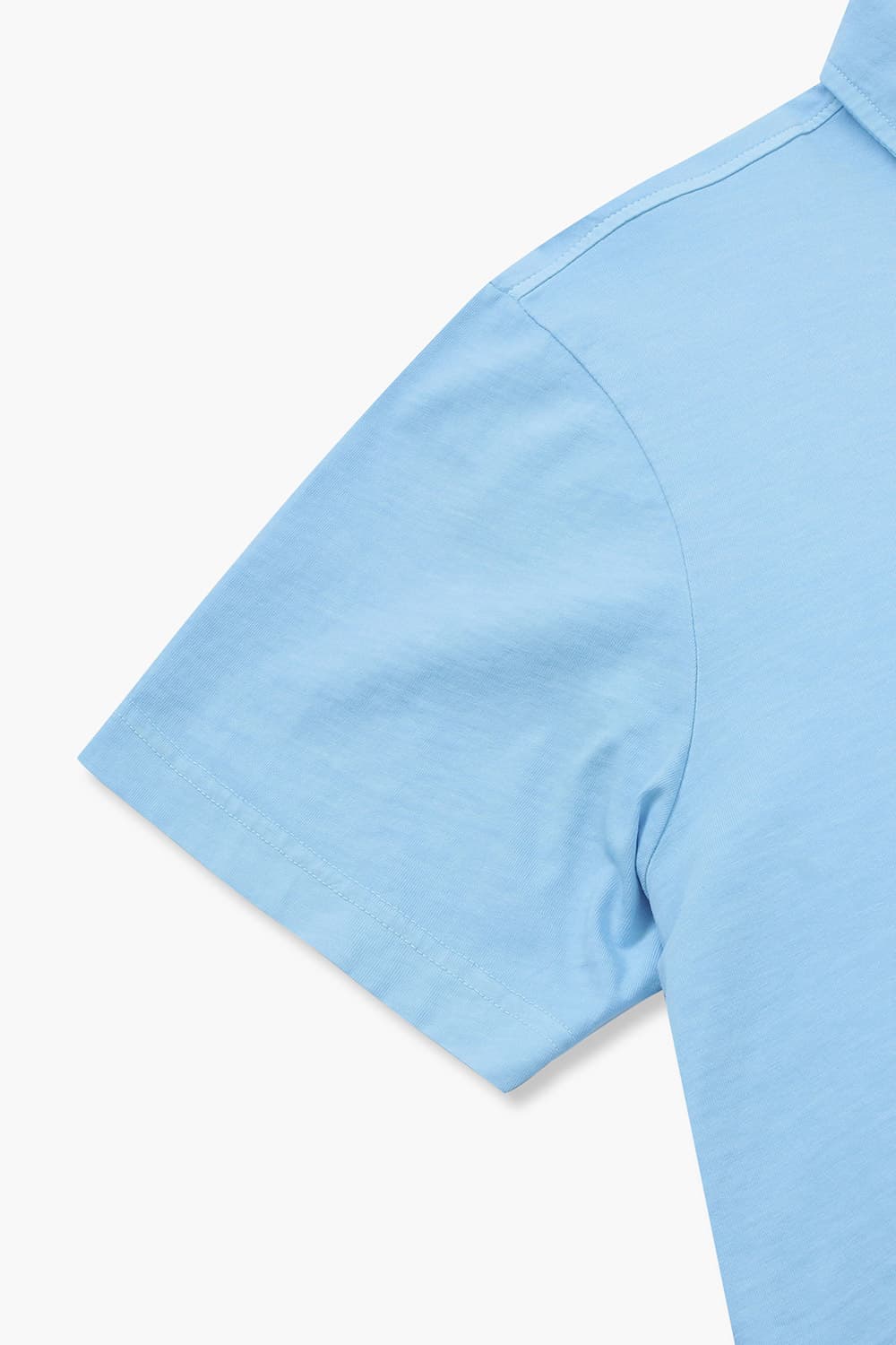 코튼 버튼 다운 포켓 반소매 티셔츠 69170P461814