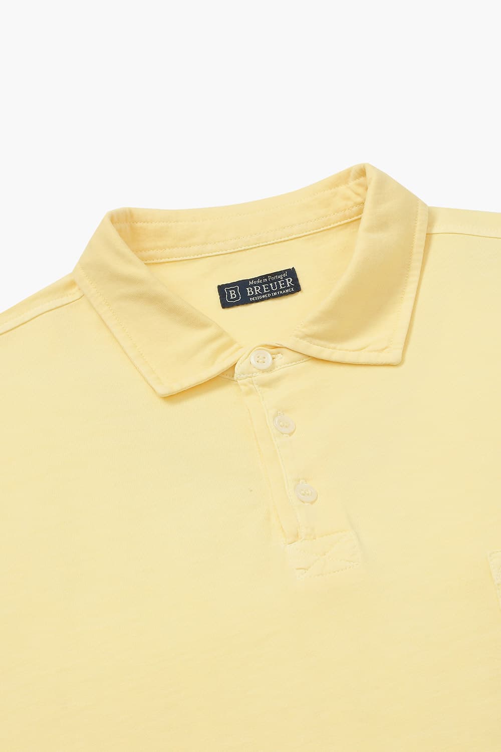 코튼 버튼 다운 포켓 반소매 티셔츠 69170P461815