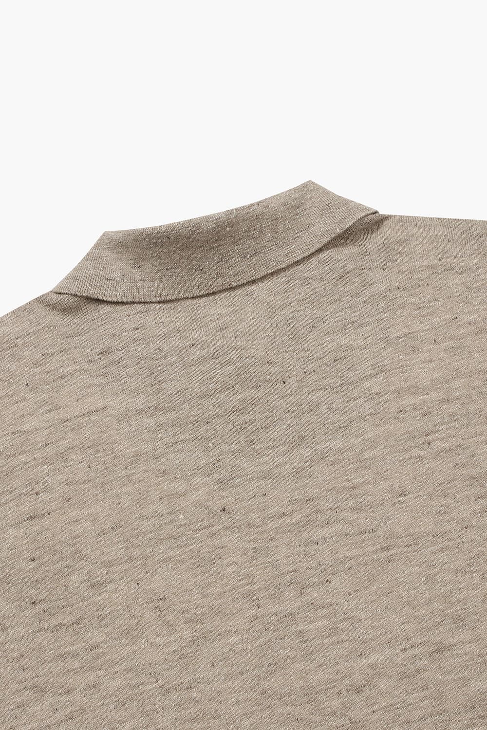 린넨 폴로 반소매 니트 BML022P452405