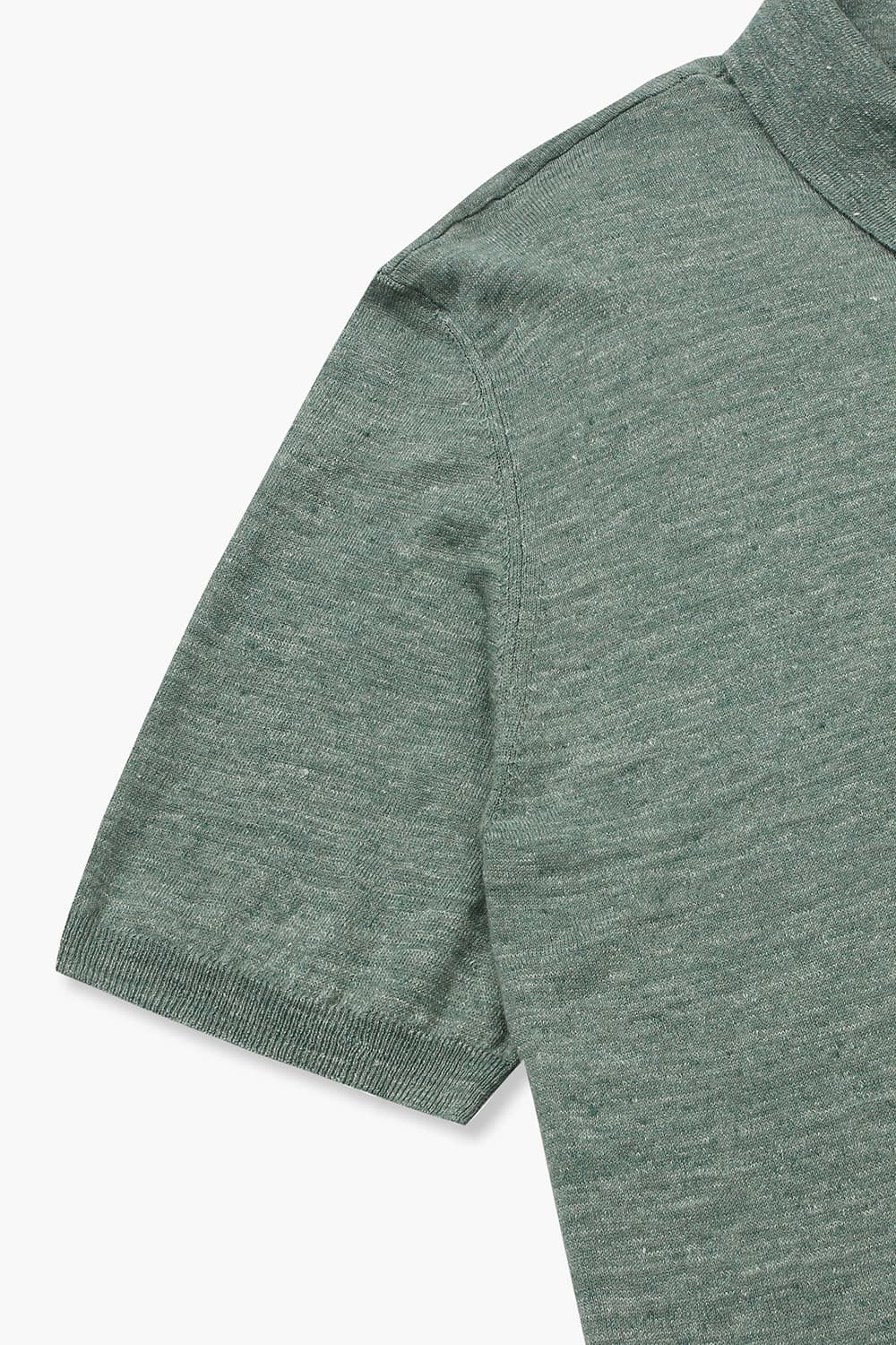 린넨 폴로 반소매 니트 BML022P452404