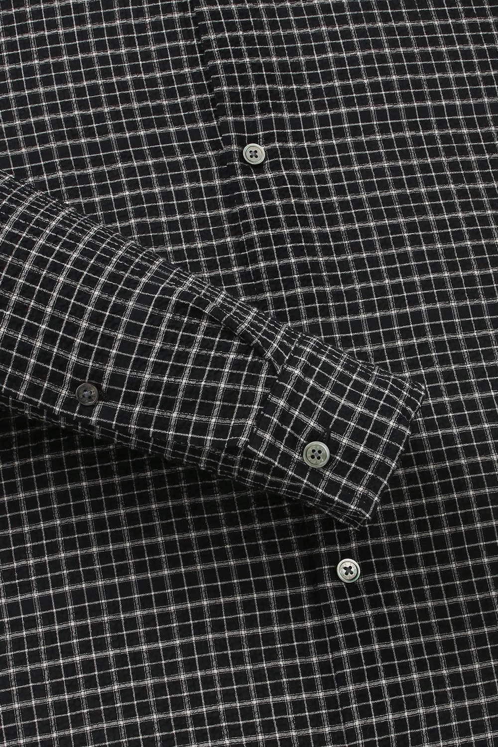 면 SAMSON 셔츠 블랙 QE4SMRDSH002Q98