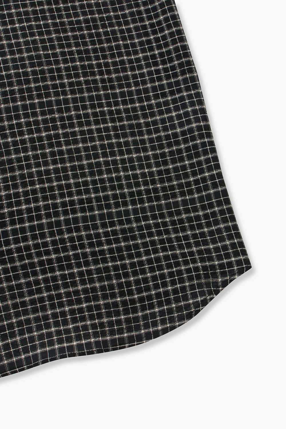 면 SAMSON 셔츠 블랙 QE4SMRDSH002Q98