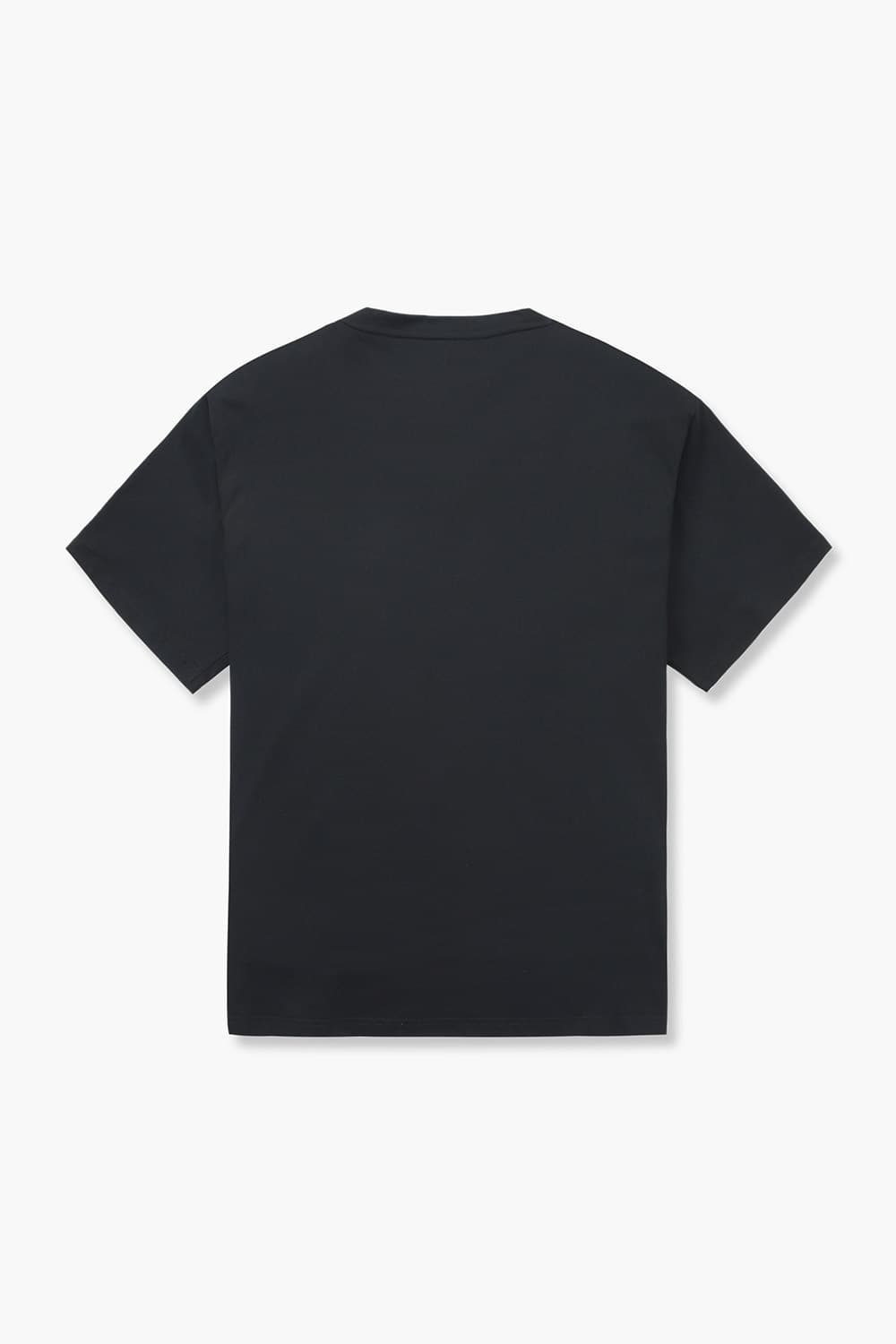 THOMAS 코튼 엠브로이더리 패치 반소매 티셔츠 234 025 07 0006BLK