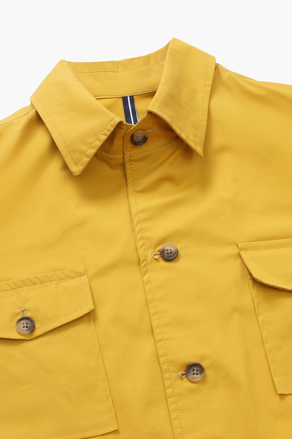 코튼 믹스 오버 셔츠 아우터 옐로우 RE4SMBAOT903R26