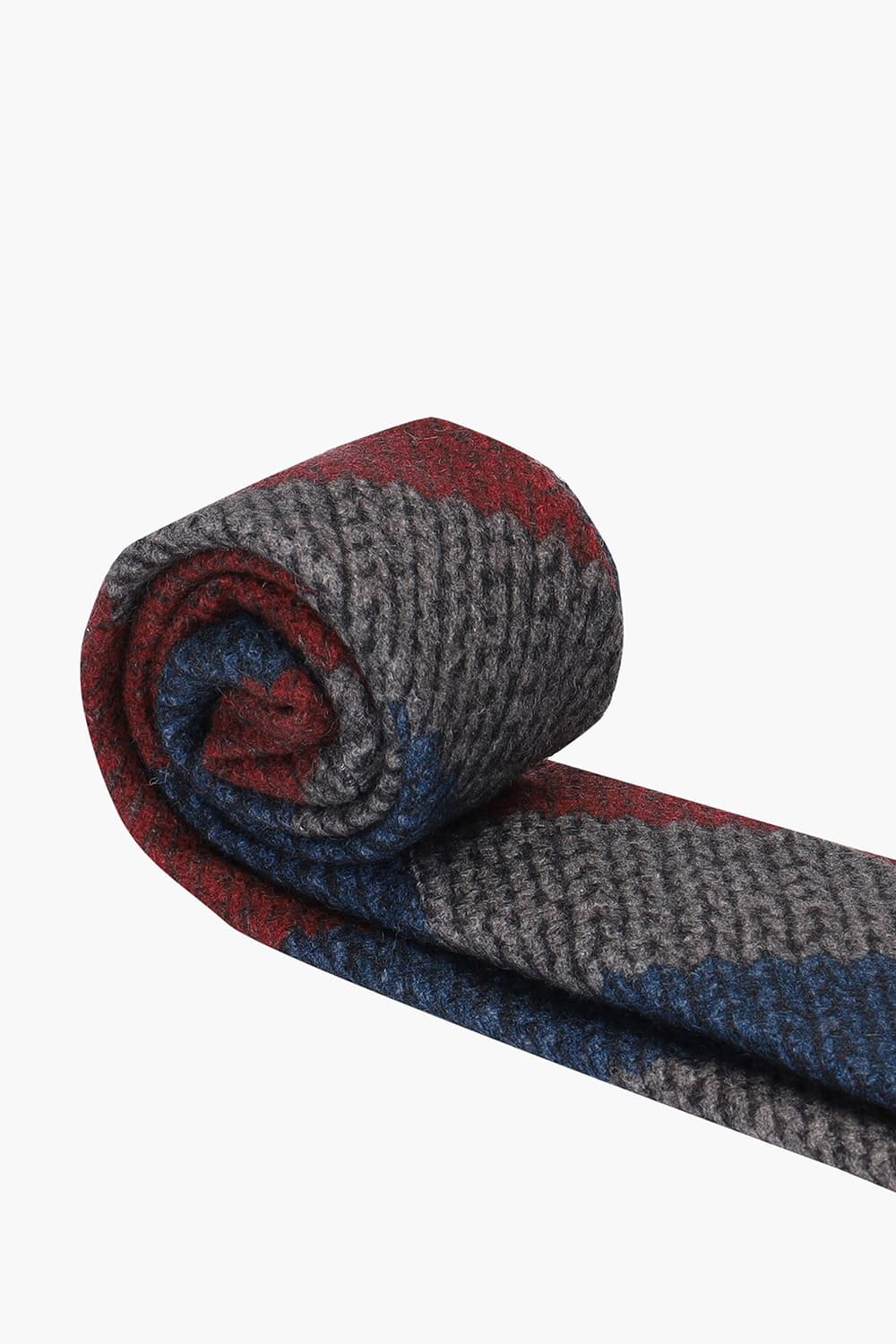레드 울 실크 믹스 넥타이 RD9FMBBTI107R45