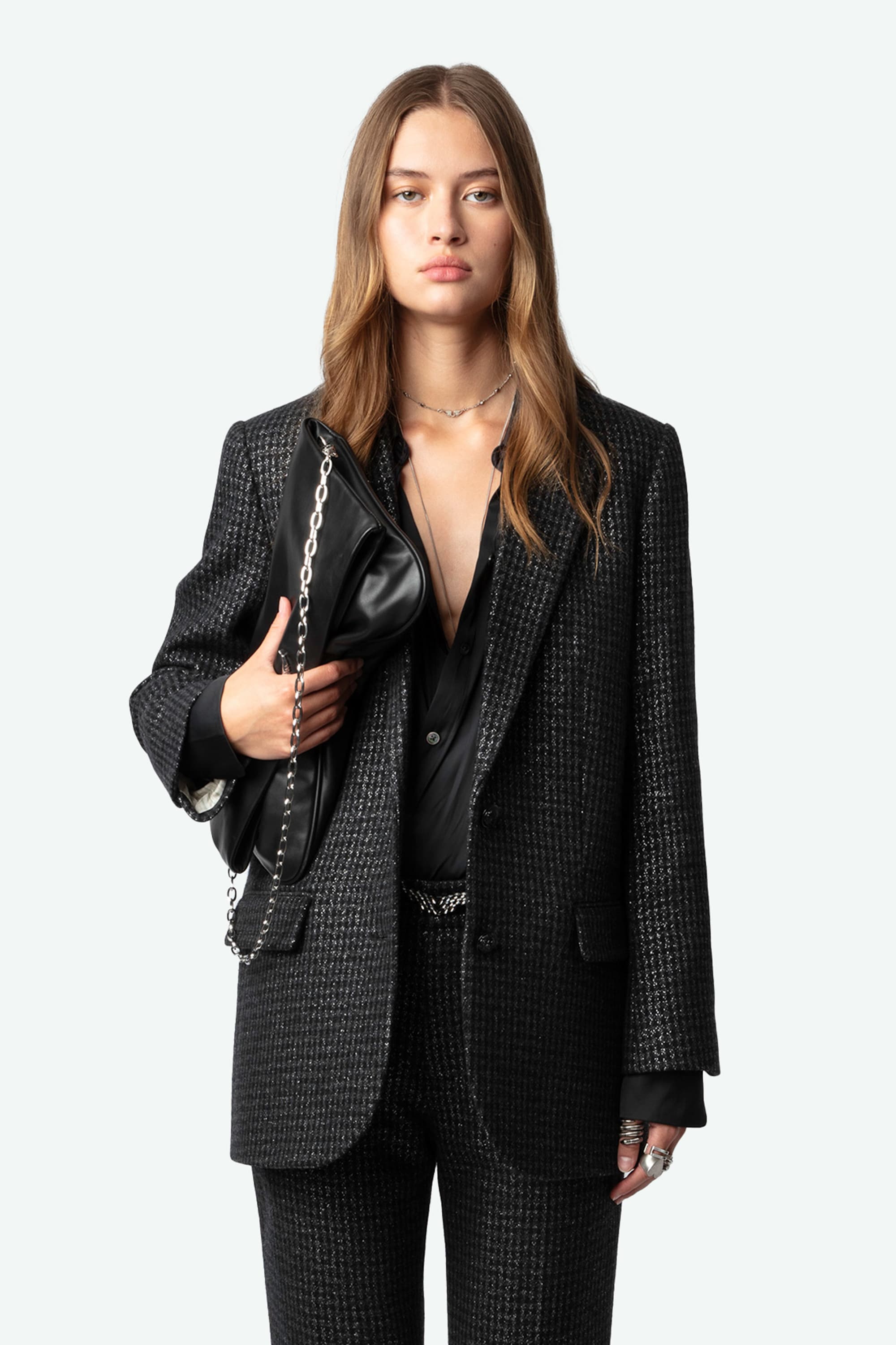 Viva Check Wool Jacket