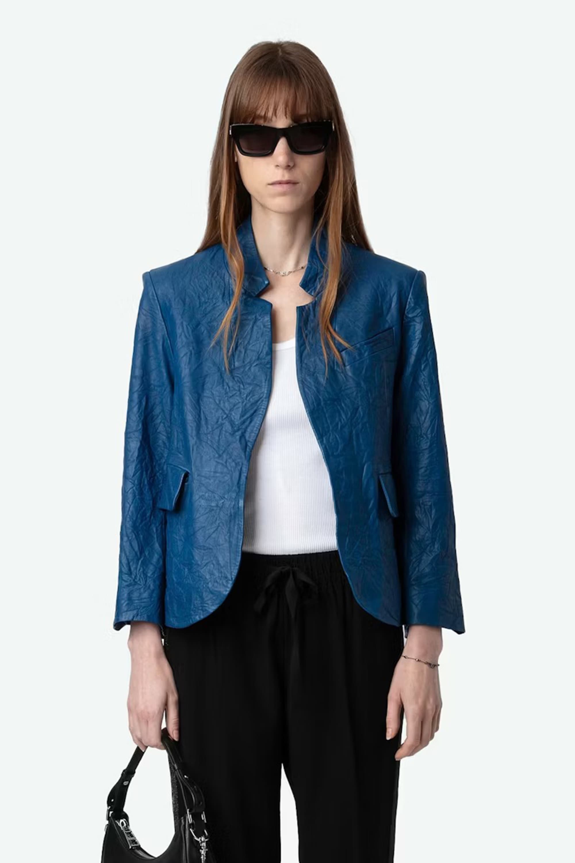 [특가] Verys Crinkled Leather Jacket