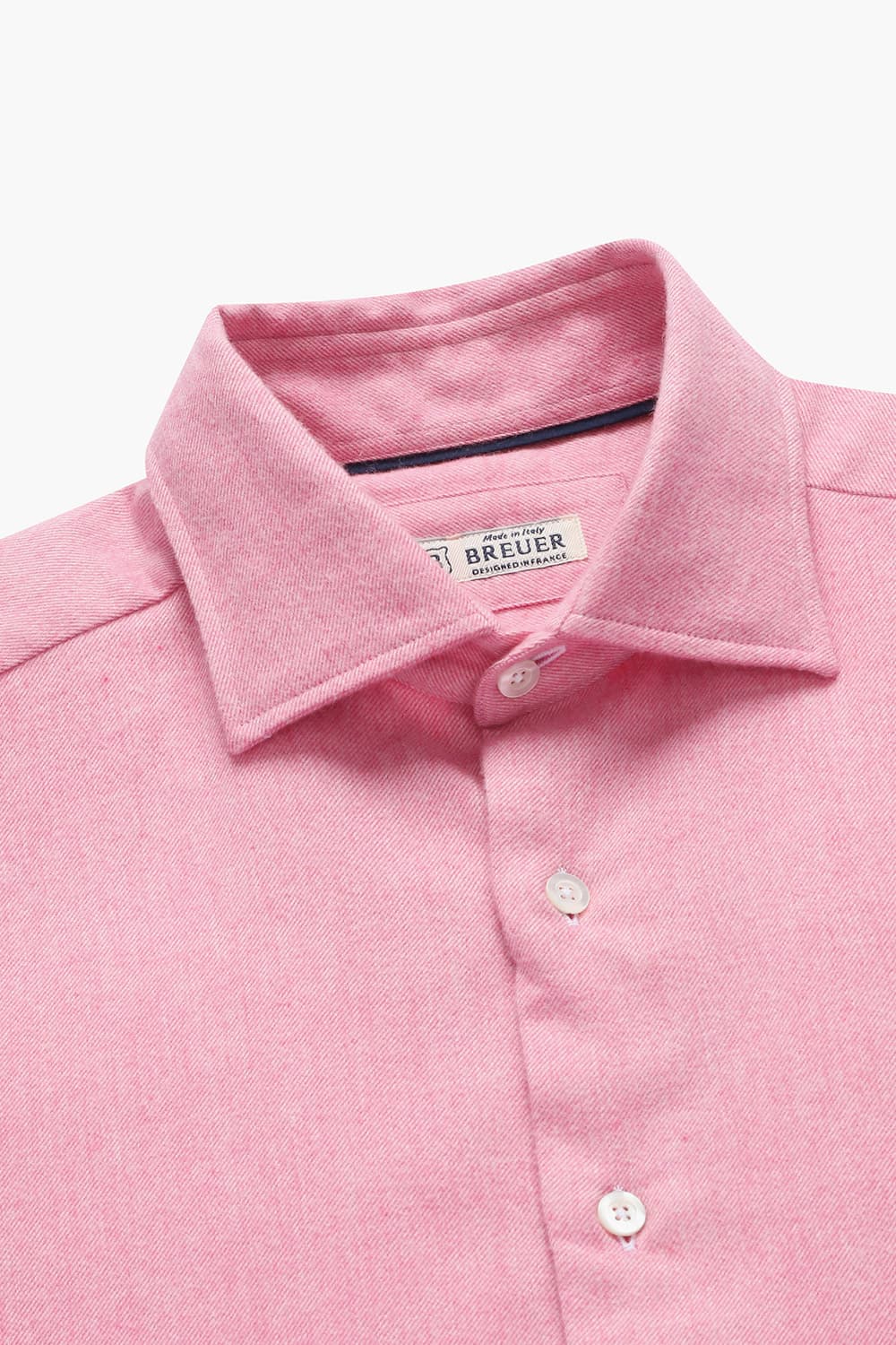 코튼 100 SOLID TWILL 셔츠 핑크 RE4FMBASH304R35