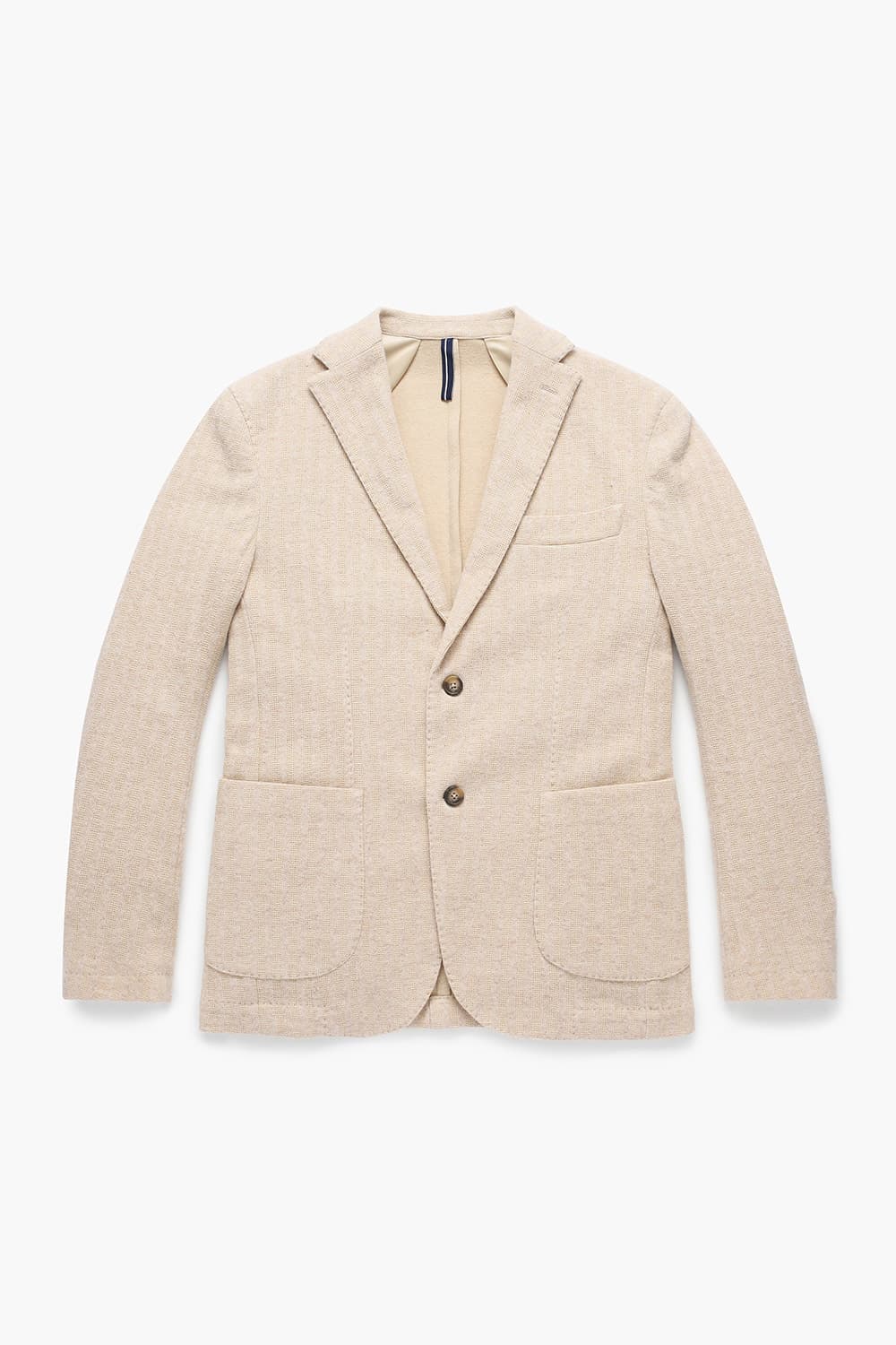 [기간한정] 울 코튼 믹스 자켓 라이트 브라운 RE4FMBAJA901R80