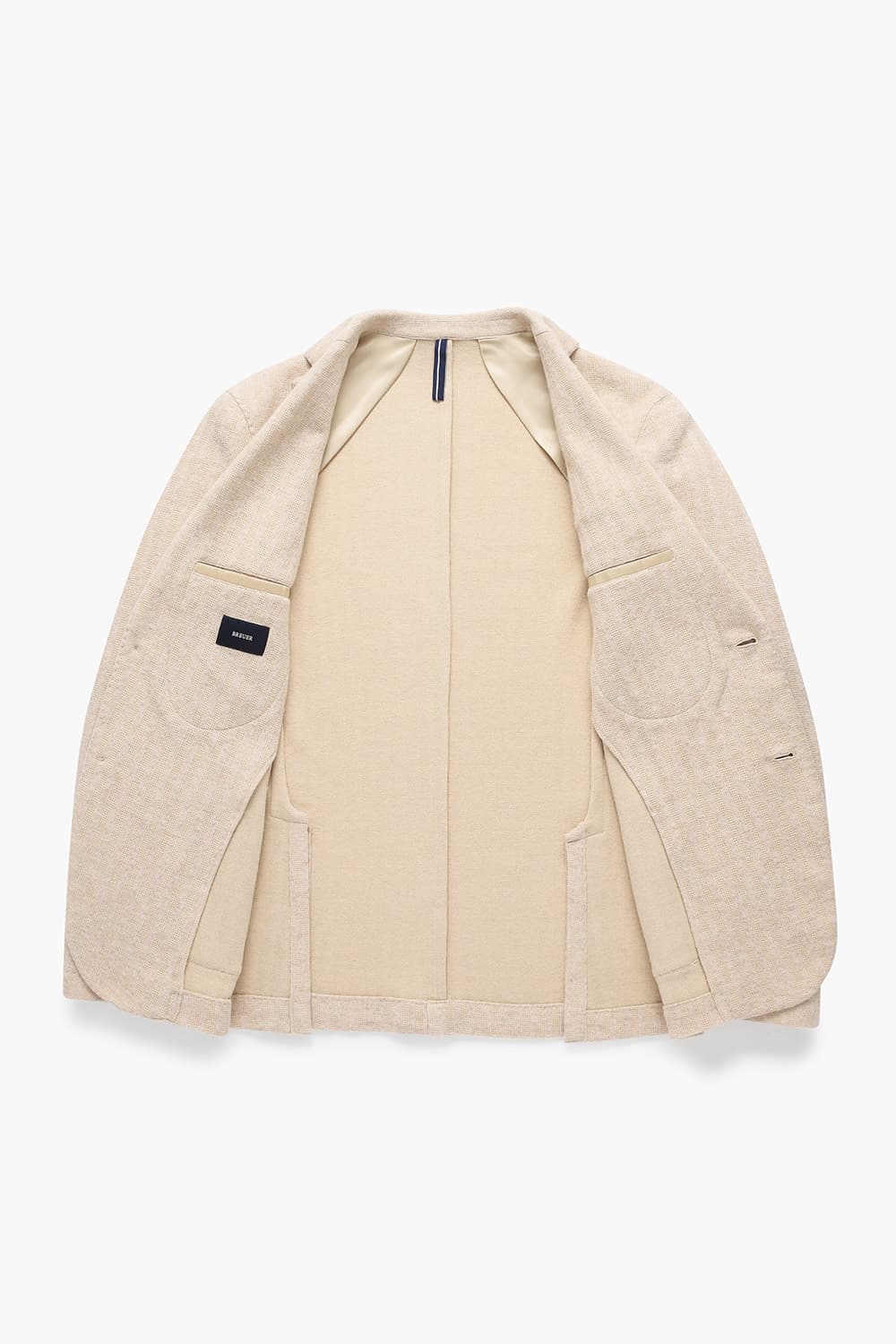 [기간한정] 울 코튼 믹스 자켓 라이트 브라운 RE4FMBAJA901R80