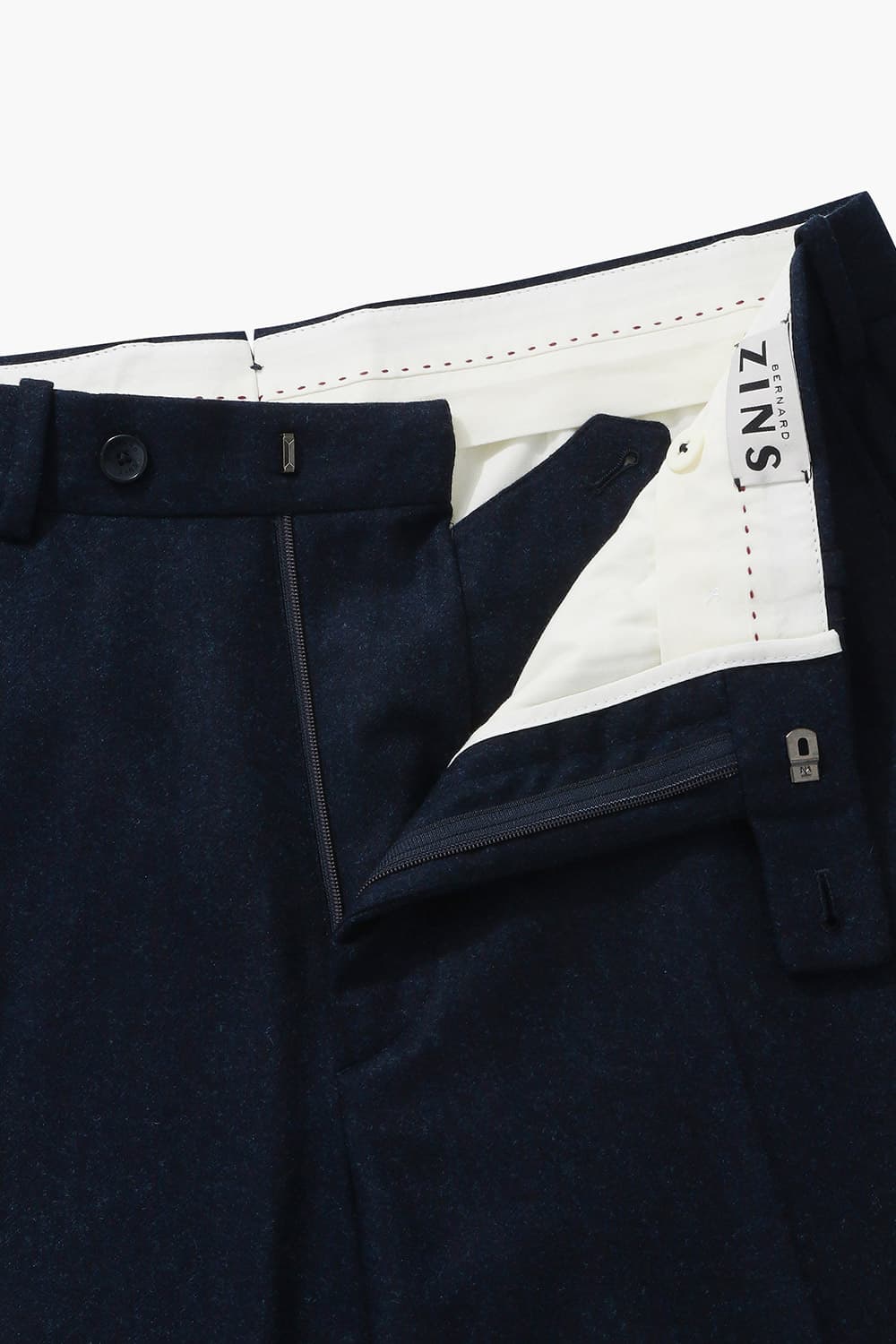 울 100 WILLIAM 바지 네이비 QE4FMBZPT101Q65