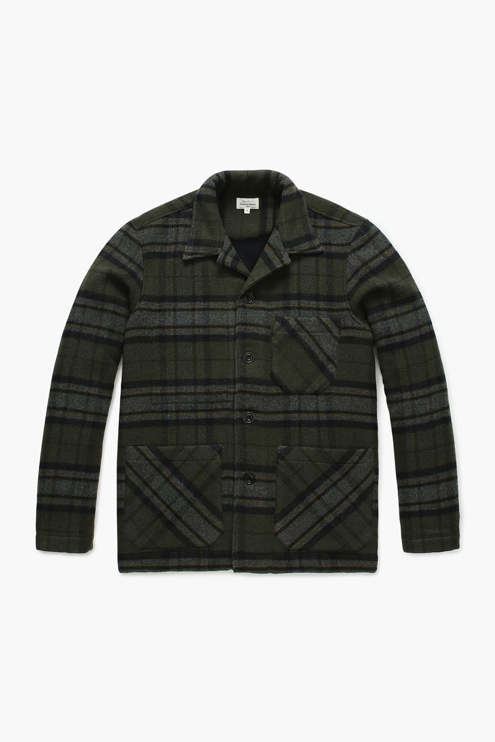 [기간한정] 울 믹스 PERRY 아우터 다크 그린 QE4FMHTOT104Q77