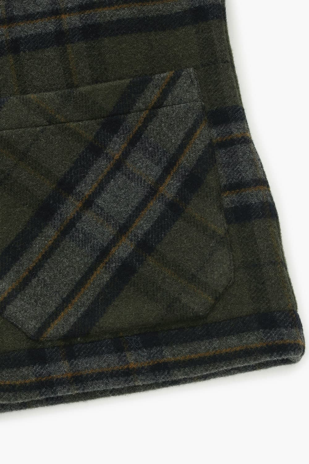 [기간한정] 울 믹스 PERRY 아우터 다크 그린 QE4FMHTOT104Q77