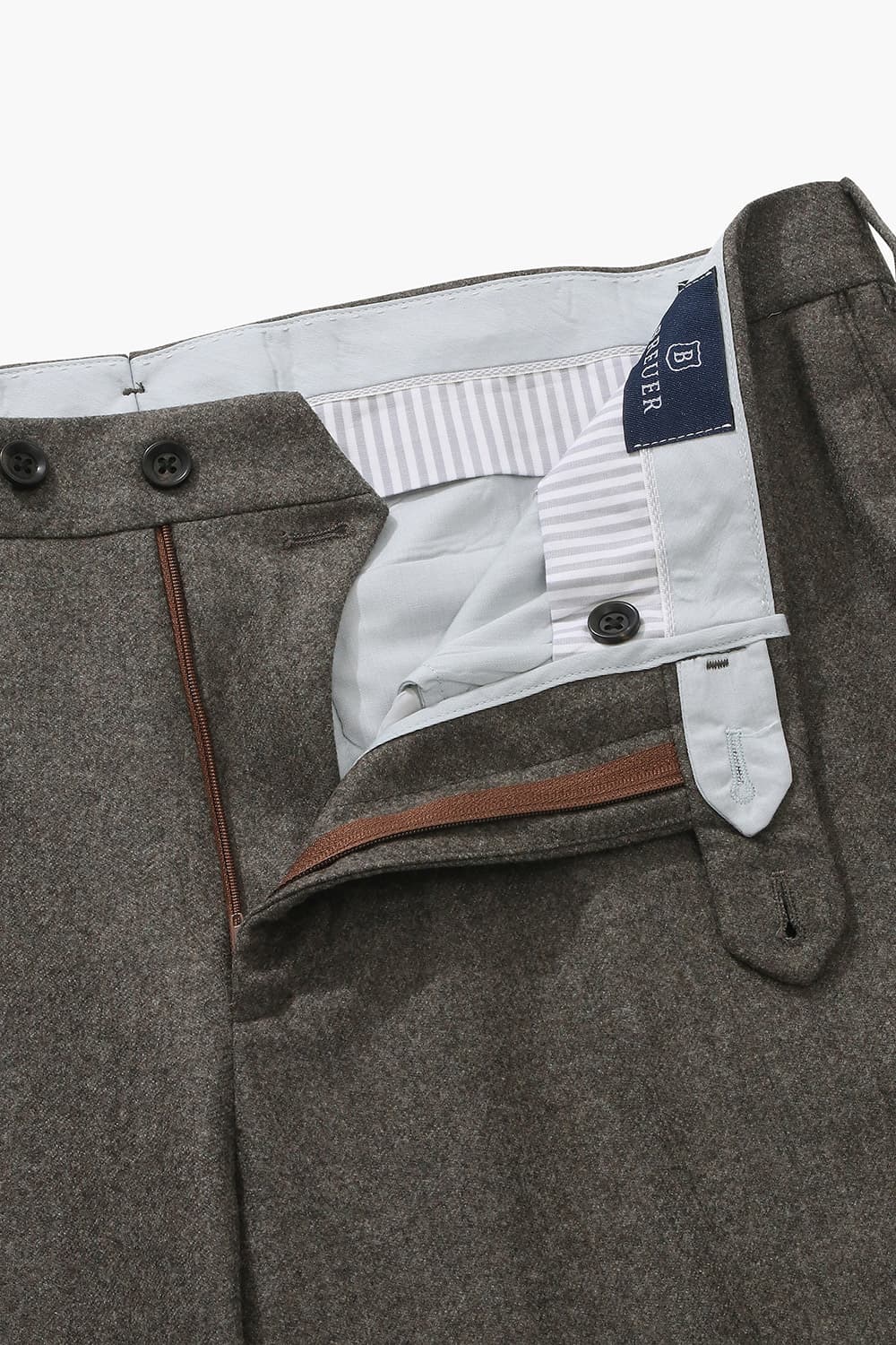 울 100 VBC  팬츠 브라운 RE4FMMAPT801R88