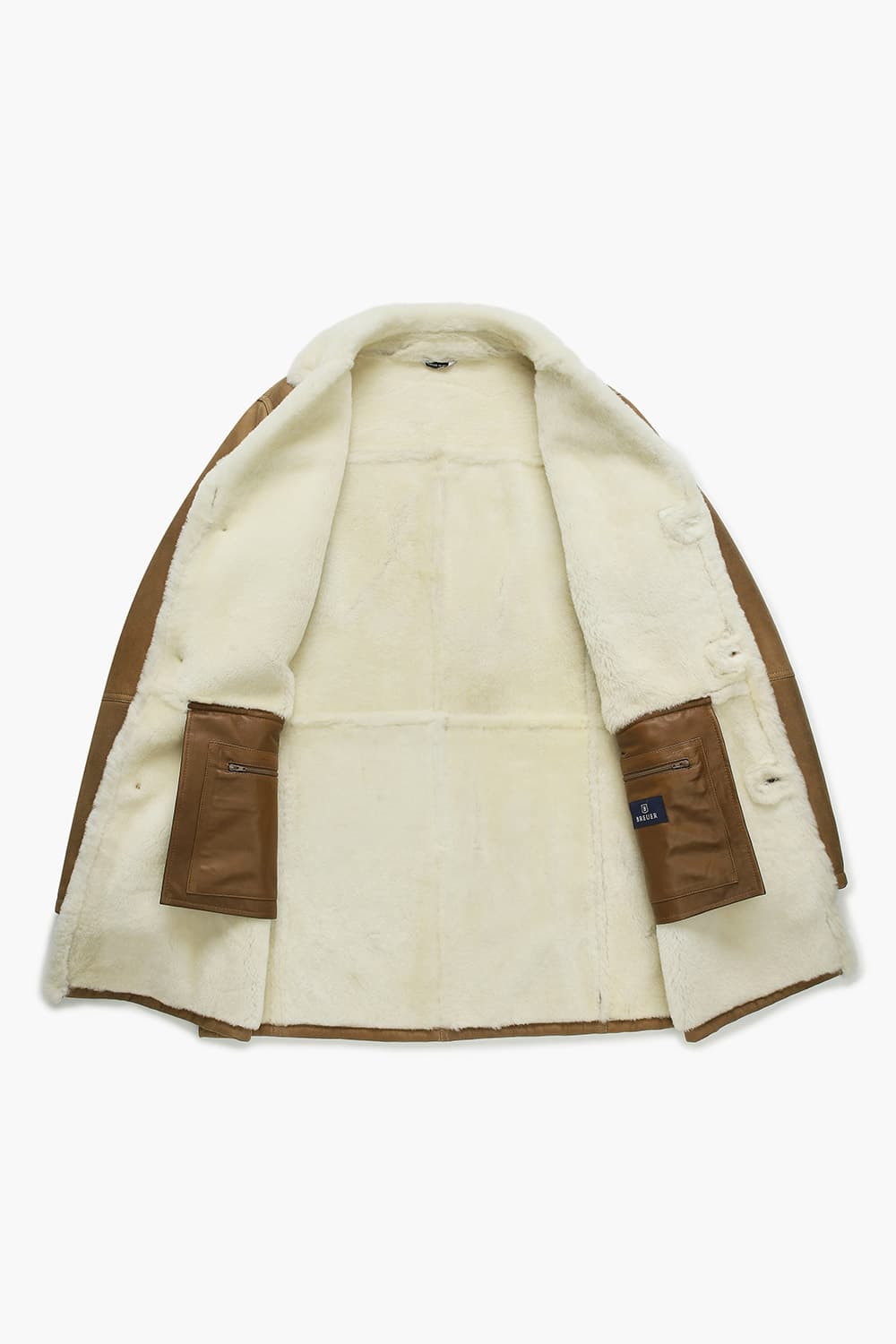 램 스킨 하프 무스탕실루엣 브라운 RE4FMMALE804R85