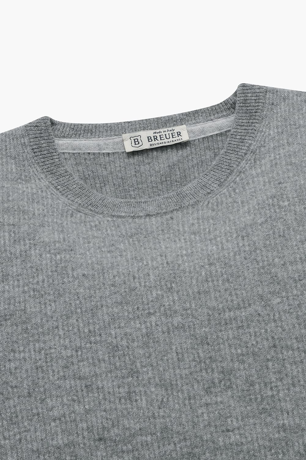 [기간한정] 울 100 Rond 니트 그레이 RE4FMBAKN101R95