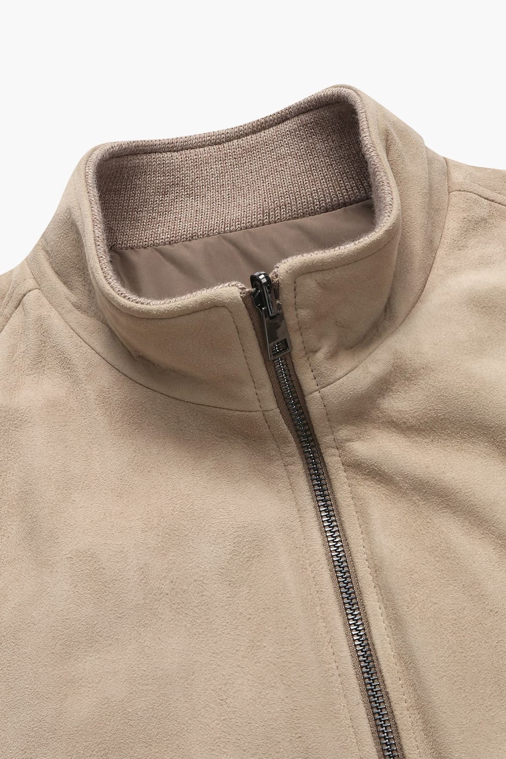 램스킨 Reversible blouson 베이지 점퍼 RE4FMMALE802R80