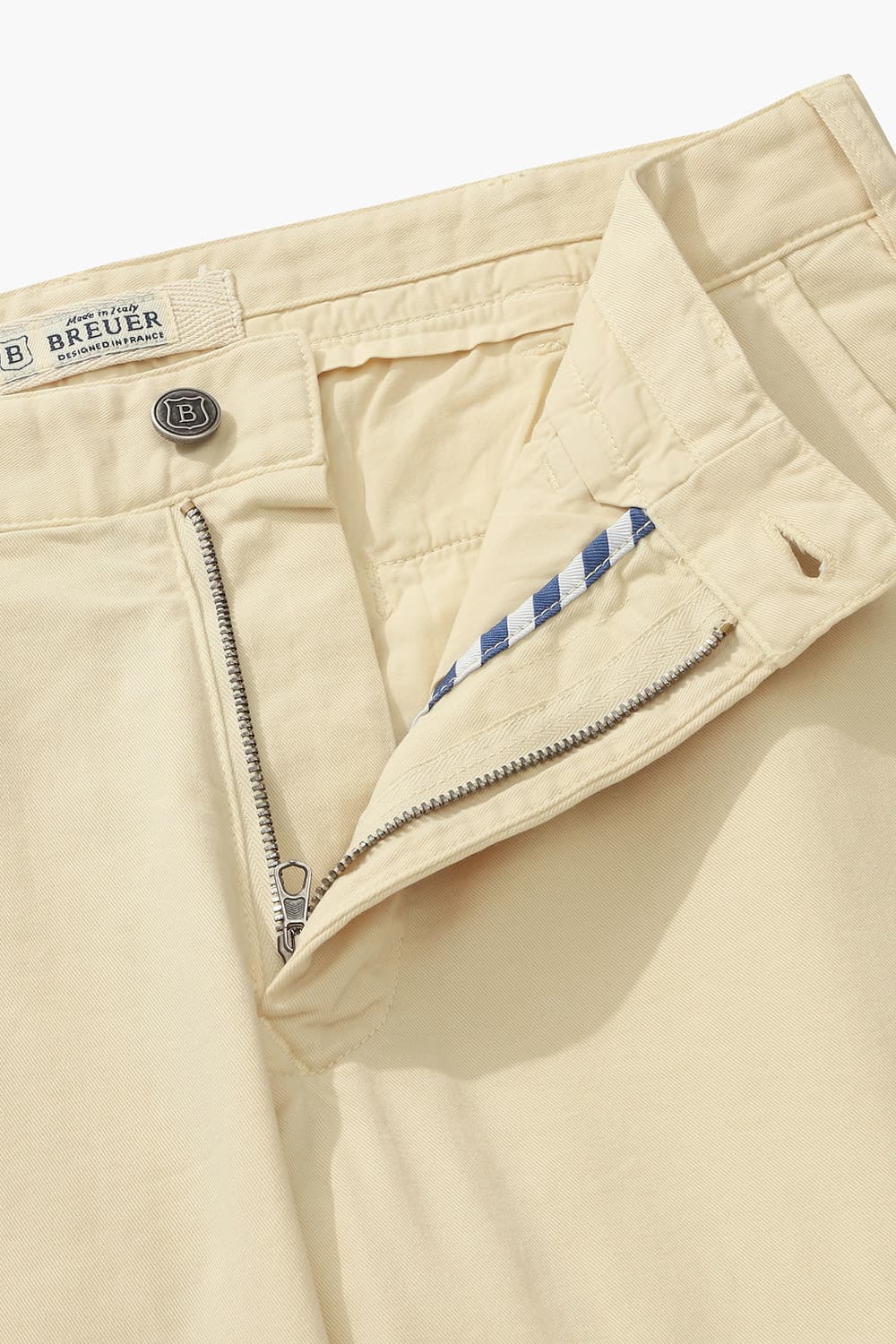 코튼 믹스 IVY SOLID 바지 아이보리 RE4FMBAPT301R10