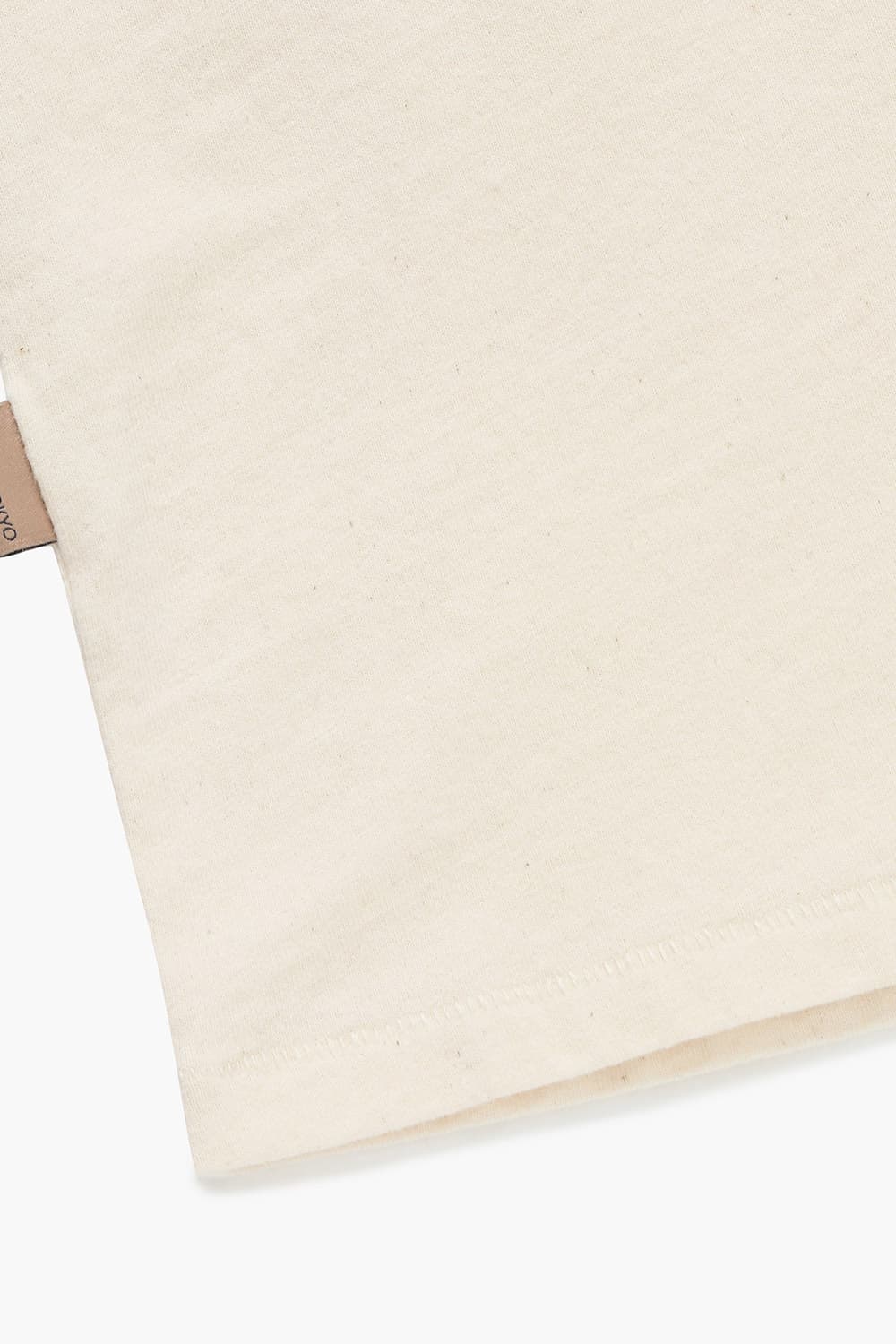 면 100 THORSTEN 티셔츠 아이보리 QE4FMRDTE104Q12