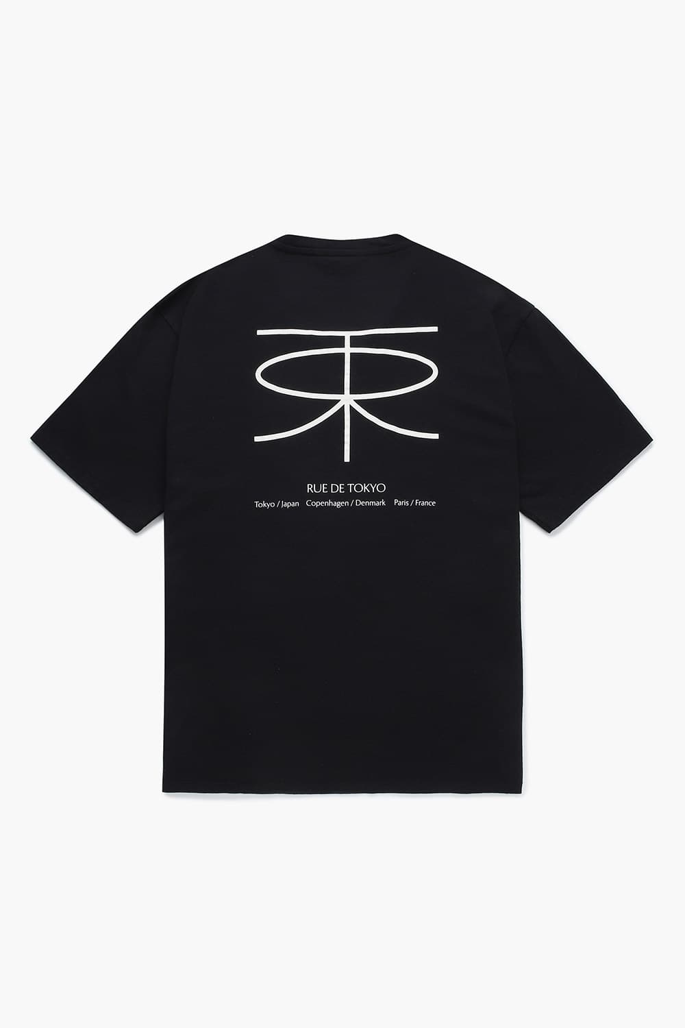 면 100 THORSTEN 티셔츠 블랙 QE4FMRDTE103Q99