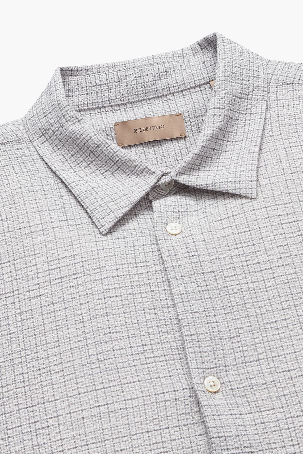 면 스판 SAMSON 셔츠 그레이 QE4FMRDSH103Q90